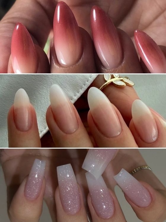 french ombre nails