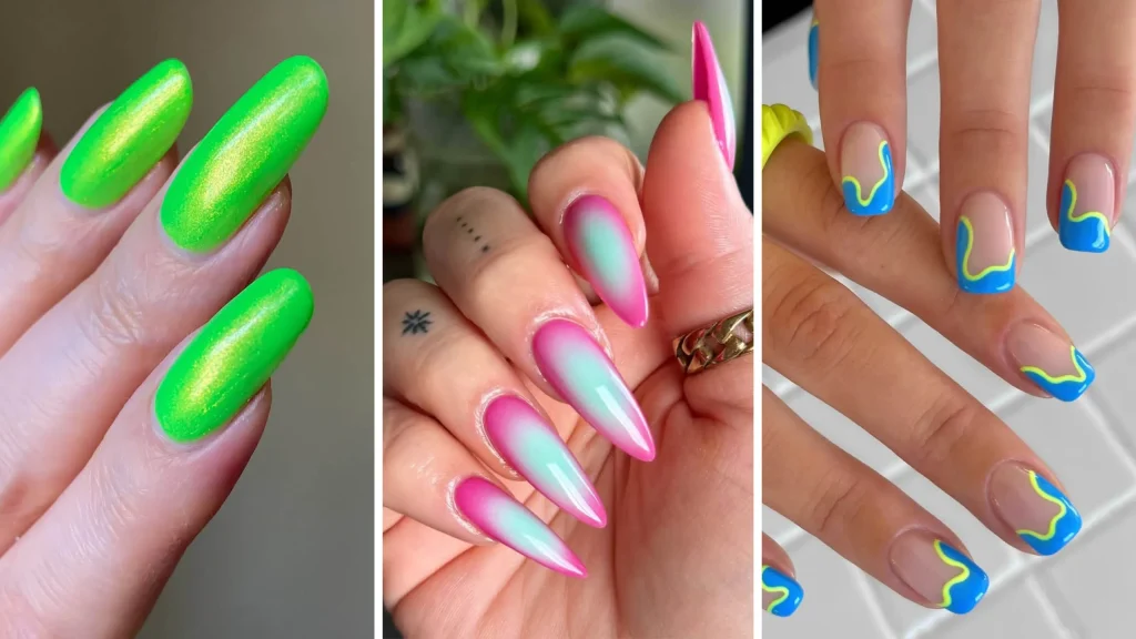 neon nails
